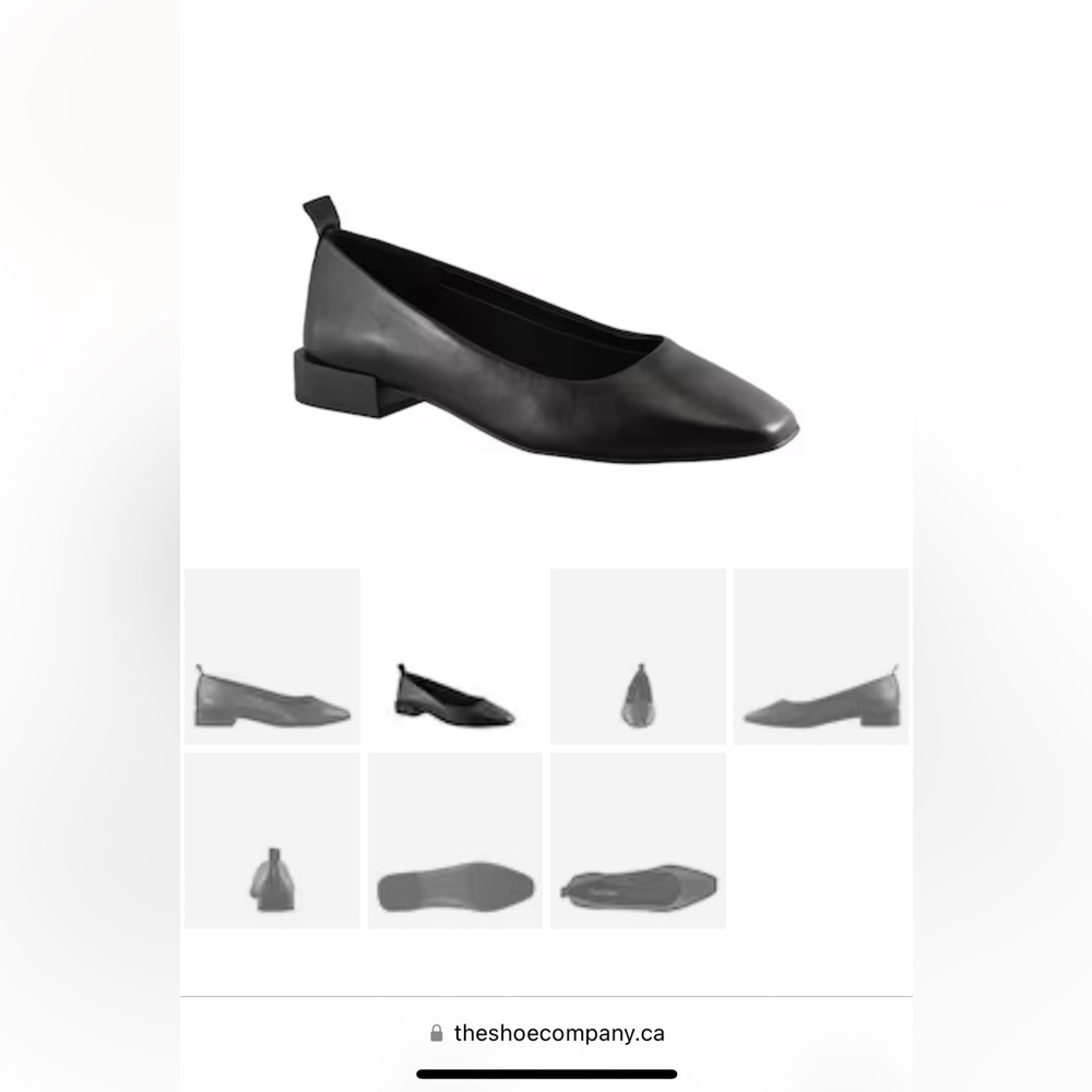 Essex lane leather flats